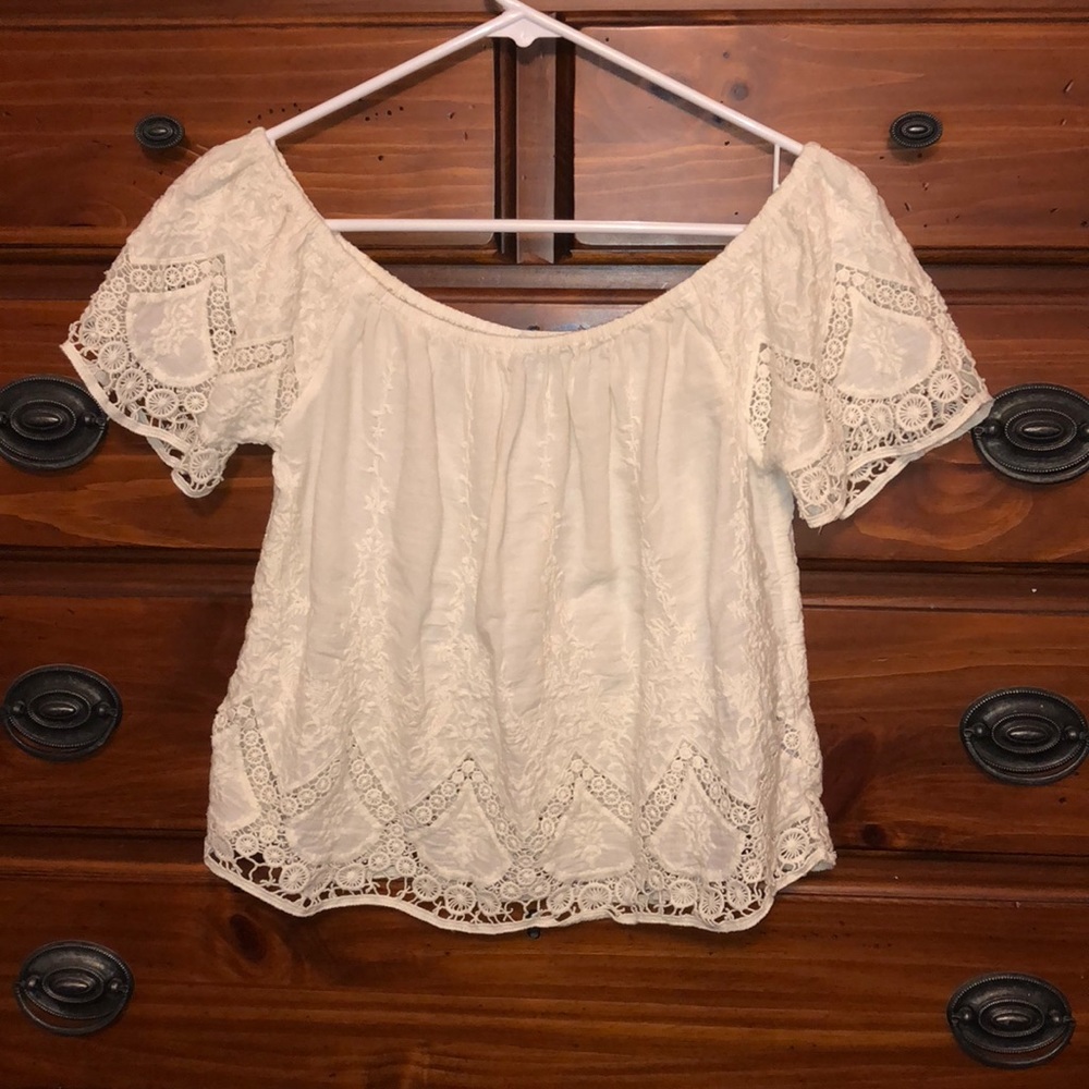 Off the shoulder top